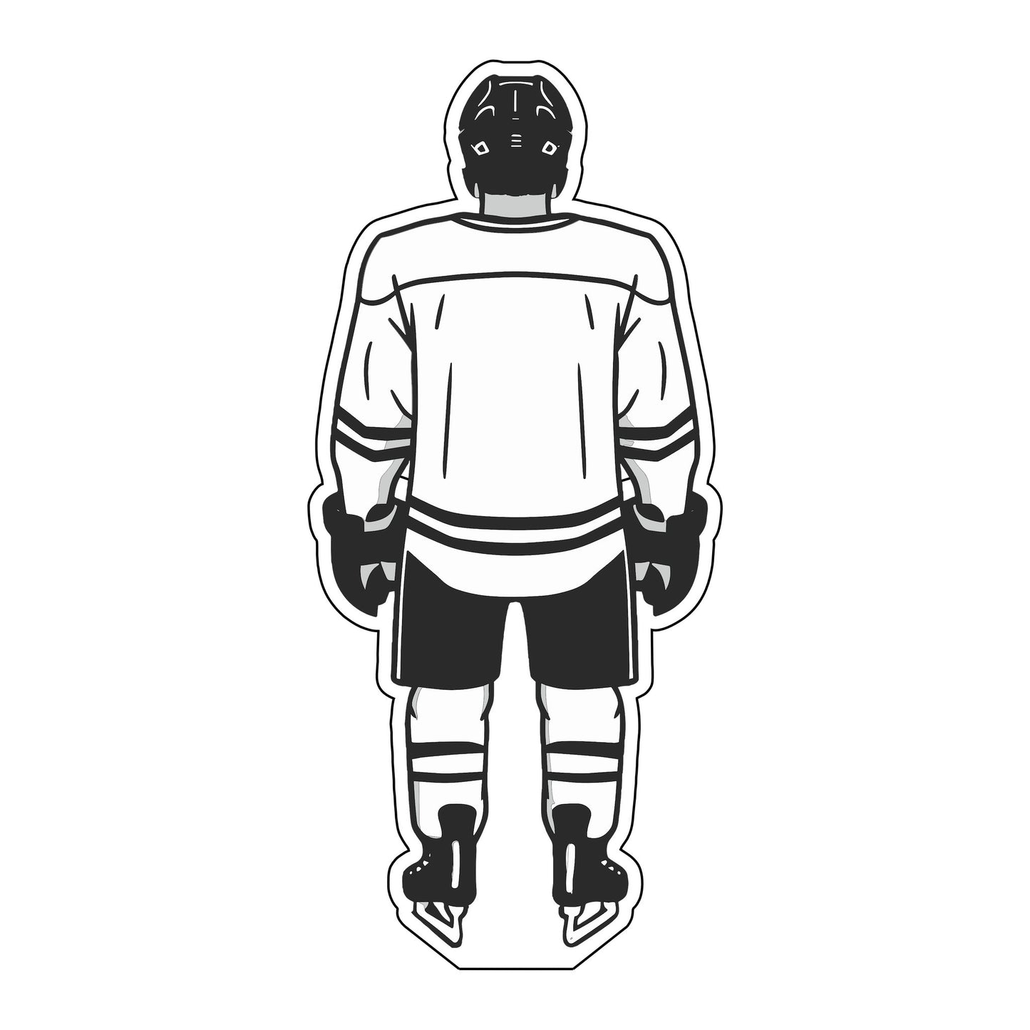 Personalized Hockey Player Sports Sign - Sporty Signs