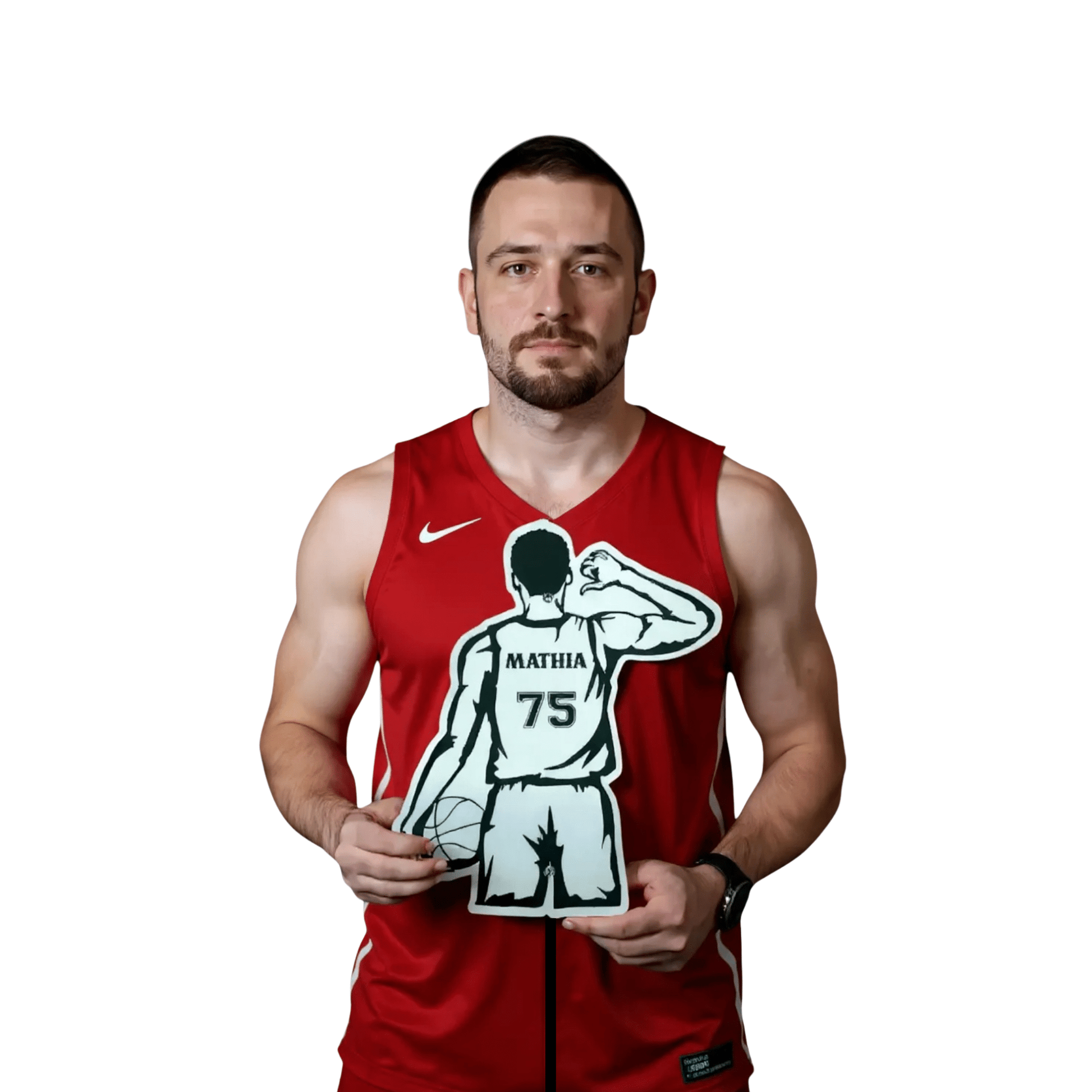 Personalized Basketball Player Sports Sign - Sporty Signs