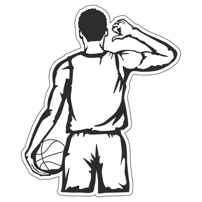 Personalized Basketball Player Sports Sign - Sporty Signs