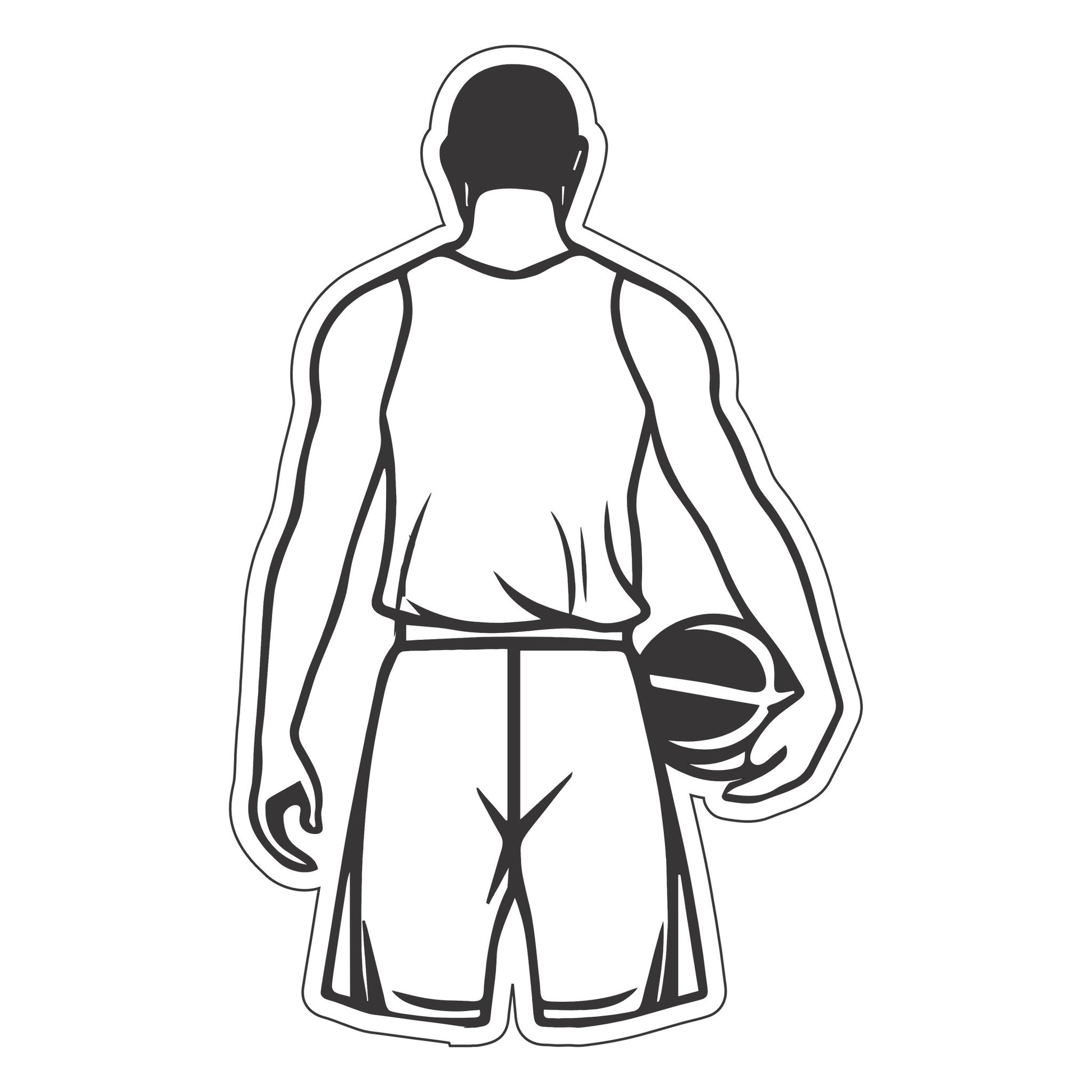 Personalized Basketball Player Sports Sign - Sporty Signs