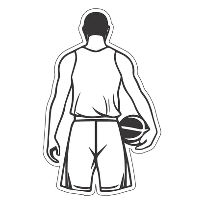 Personalized Basketball Player Sports Sign - Sporty Signs