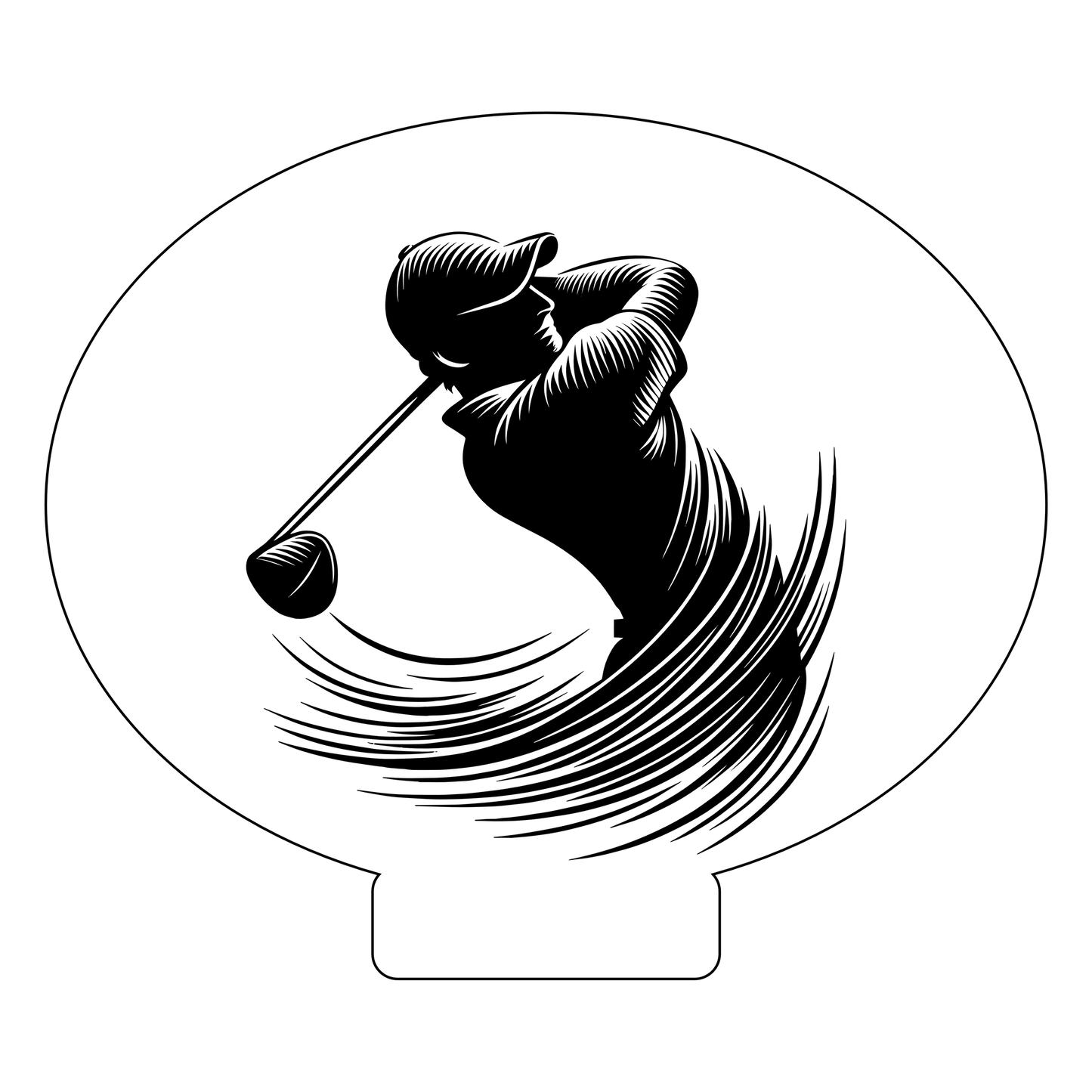 Personalized Golf Sports Sign - Sporty Signs