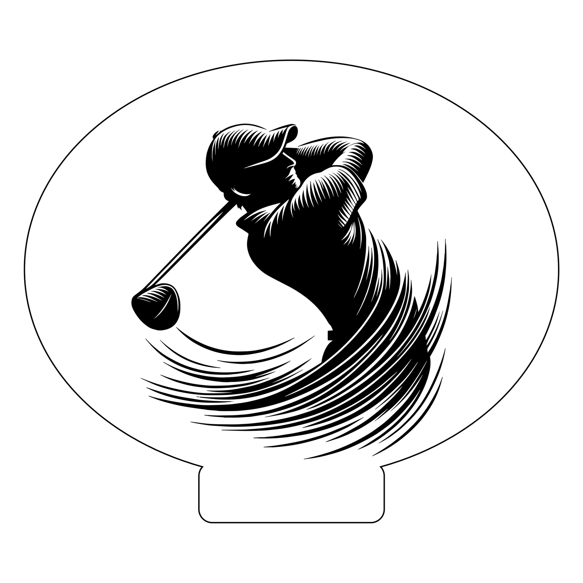 Personalized Golf Sports Sign - Sporty Signs