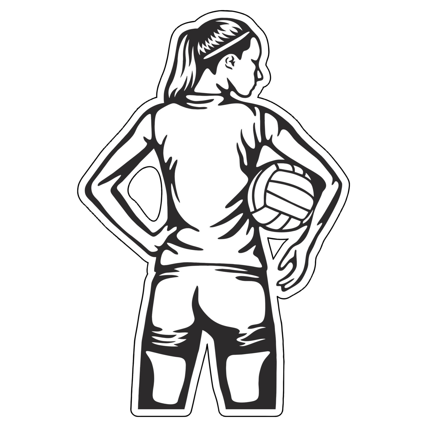 Personalized Volleyball Player Sports Sign - Sporty Signs