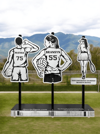 Personalized Volleyball Player Sports Sign - Sporty Signs